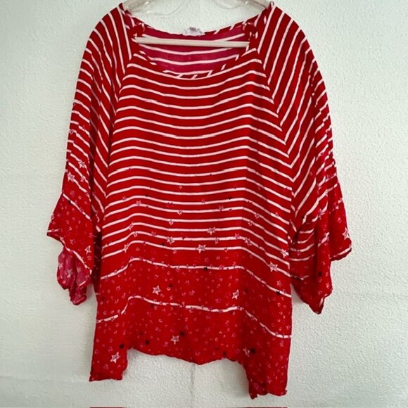 Westbound Tops - Westbound Womens Tunic Size 3X